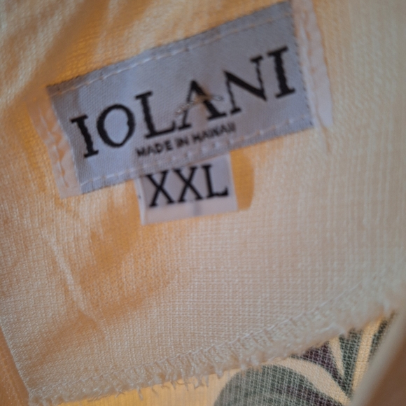 Vintage MADE IN HAWAII USA IOLANI midi dress beautiful! Size XXL - Picture 4 of 7